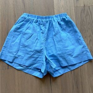 Petal and pop blue shorts